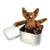 Brown Kitty Kit-Tins - Handmade Cat Plushie in a Tin