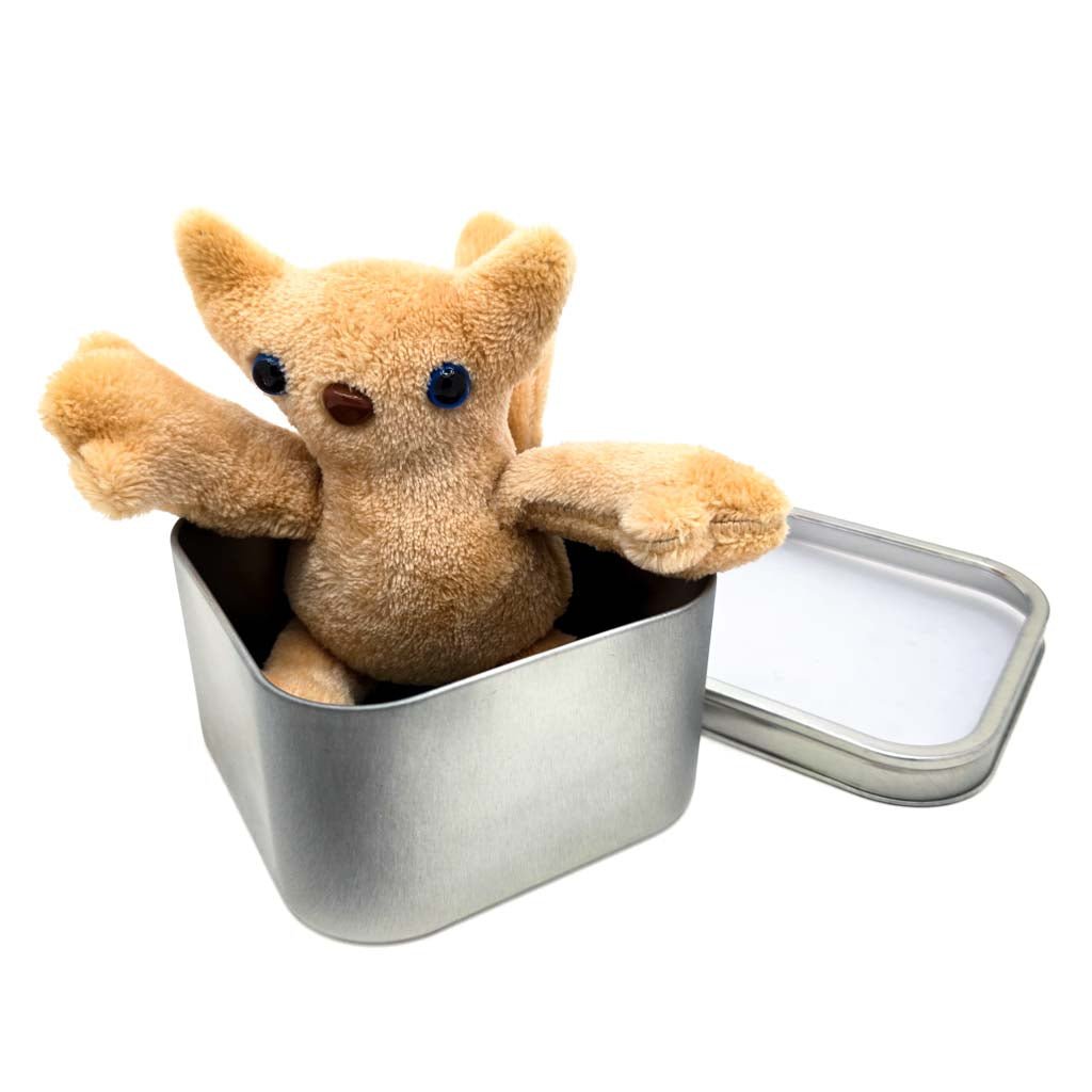 Cream Kitty Kit-Tins - Handmade Cat Plushie in a Tin