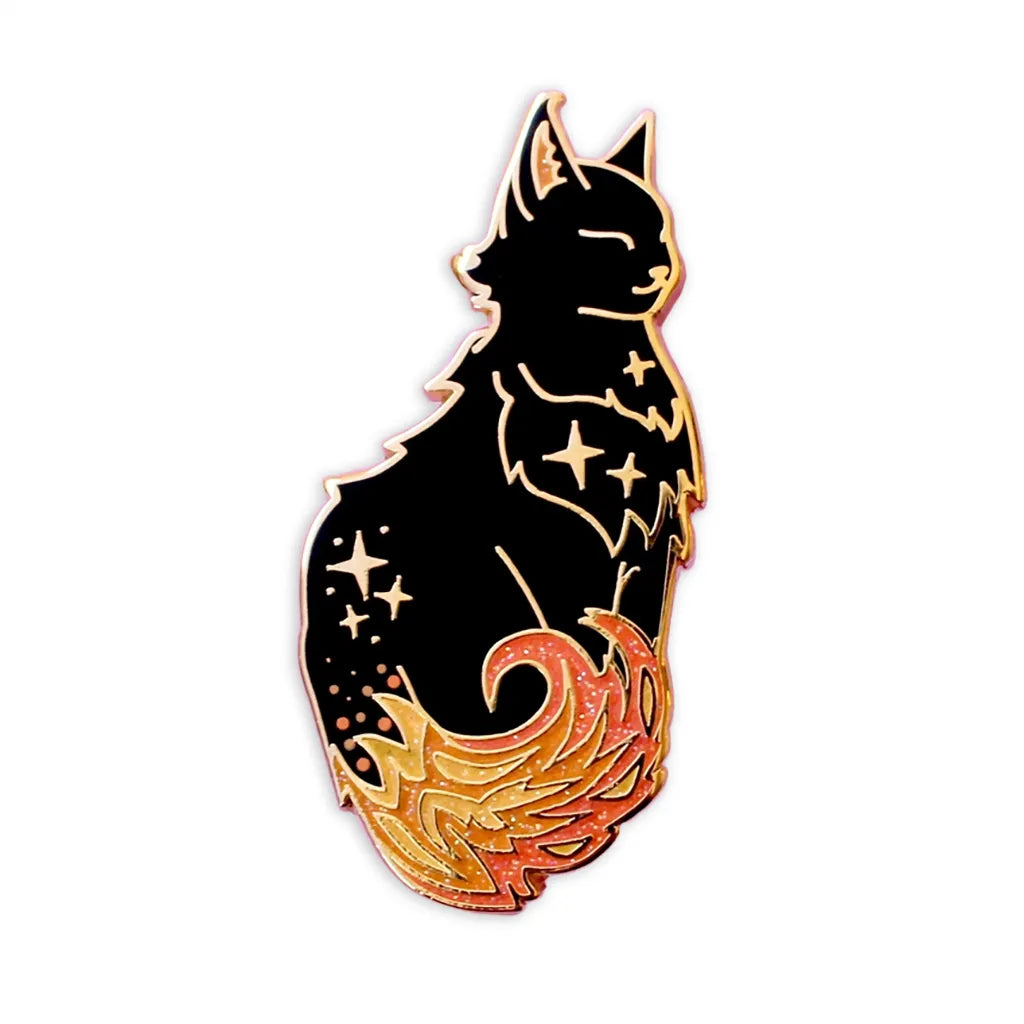 Fire Cat - Hard Enamel Pin