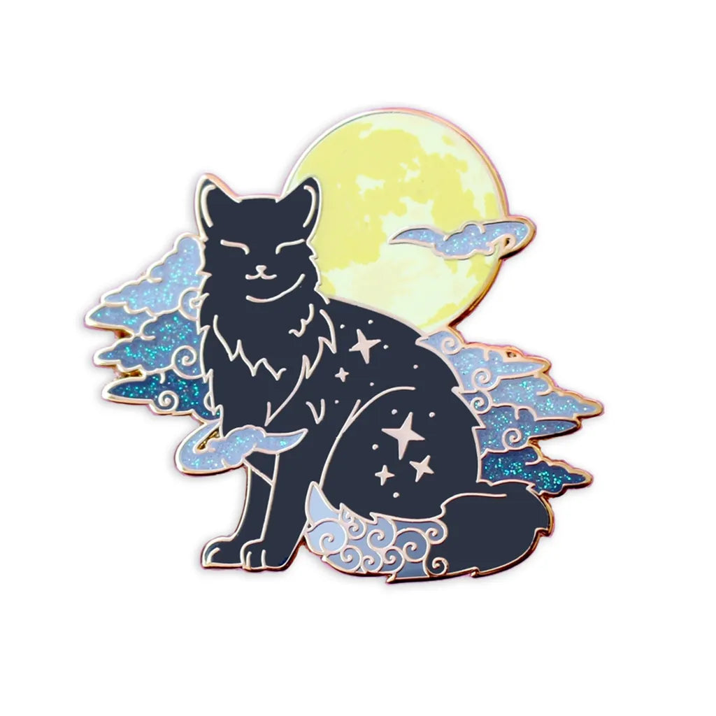 Fog Cat - Hard Enamel Pin