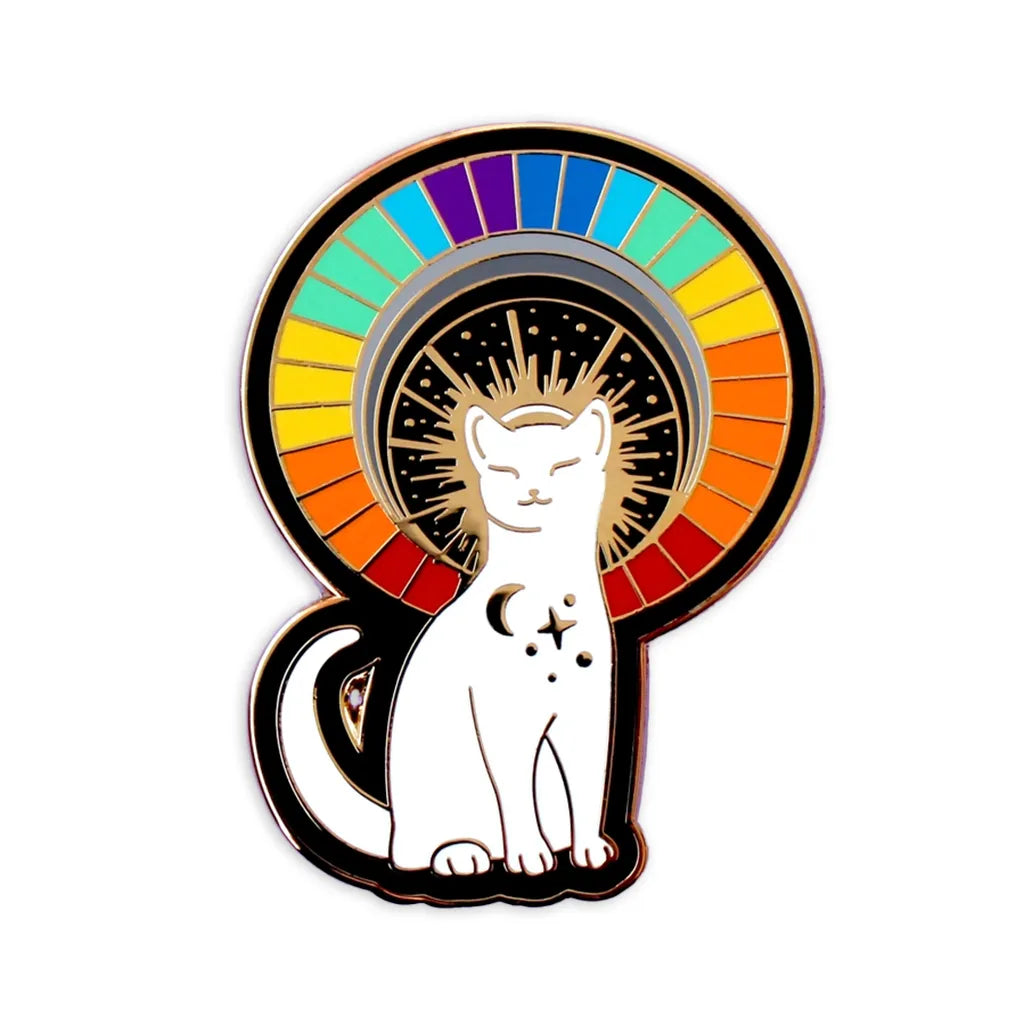 Rainbow Cat - Hard Enamel Pin
