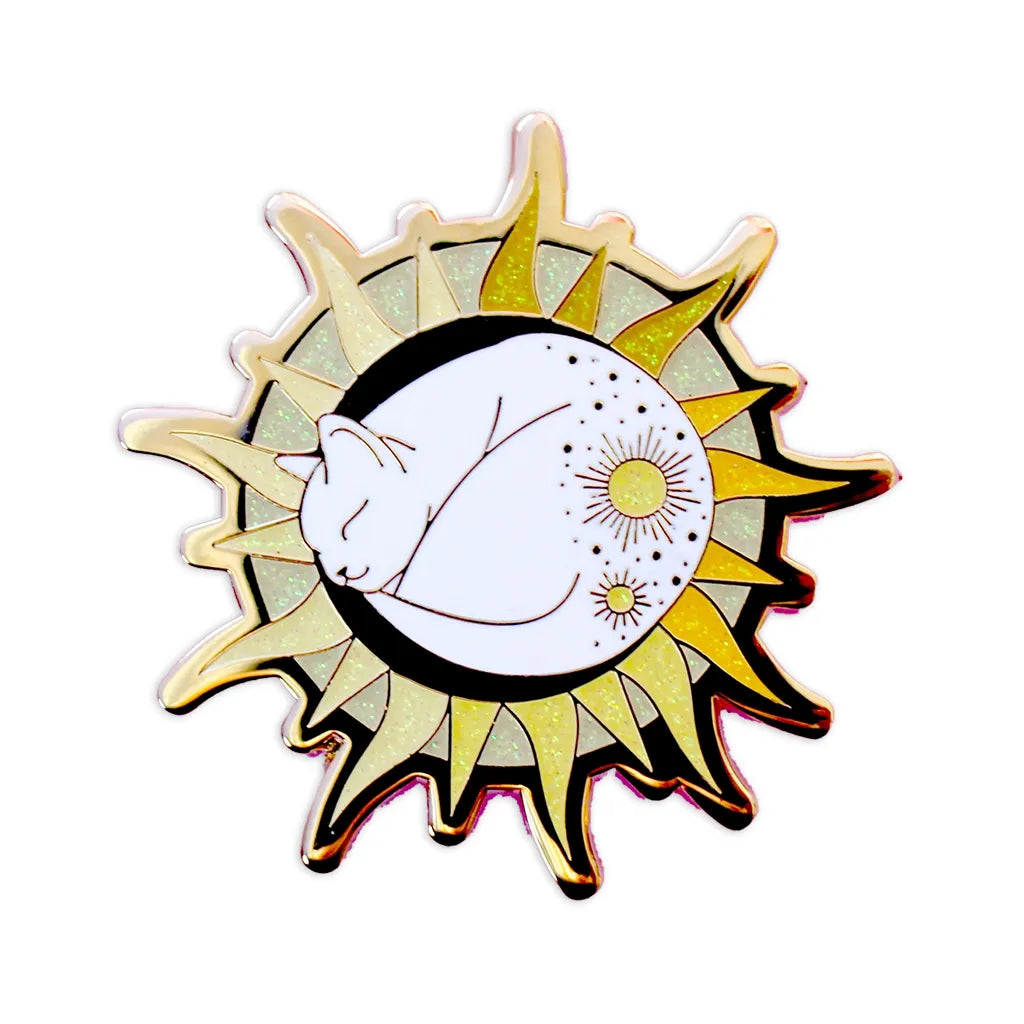 Sun Cat - Hard Enamel Pin