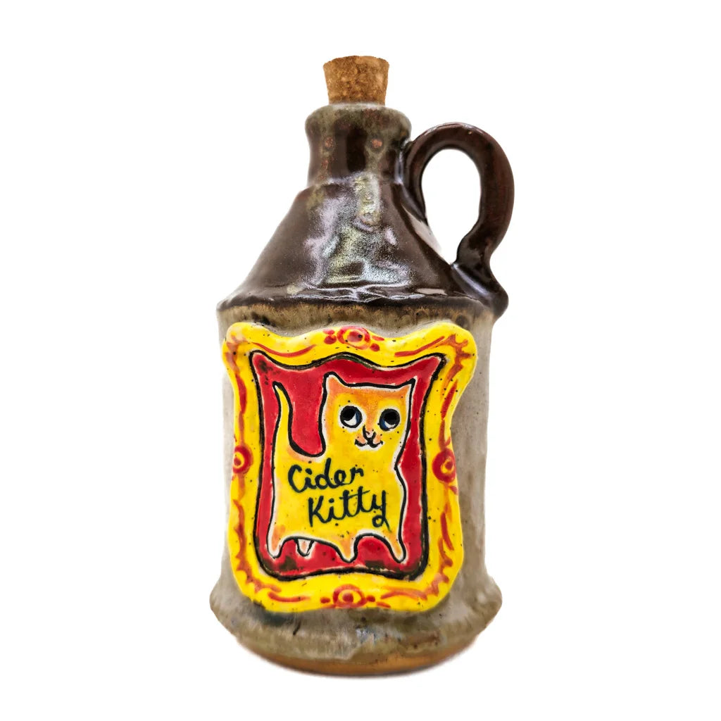 Cider Kitty - Handmade Ceramic Jug