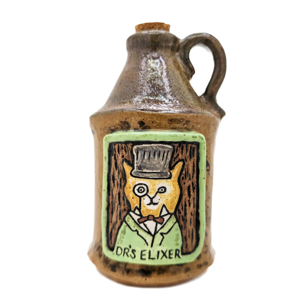 Dr's Elixer - Handmade Ceramic Jug