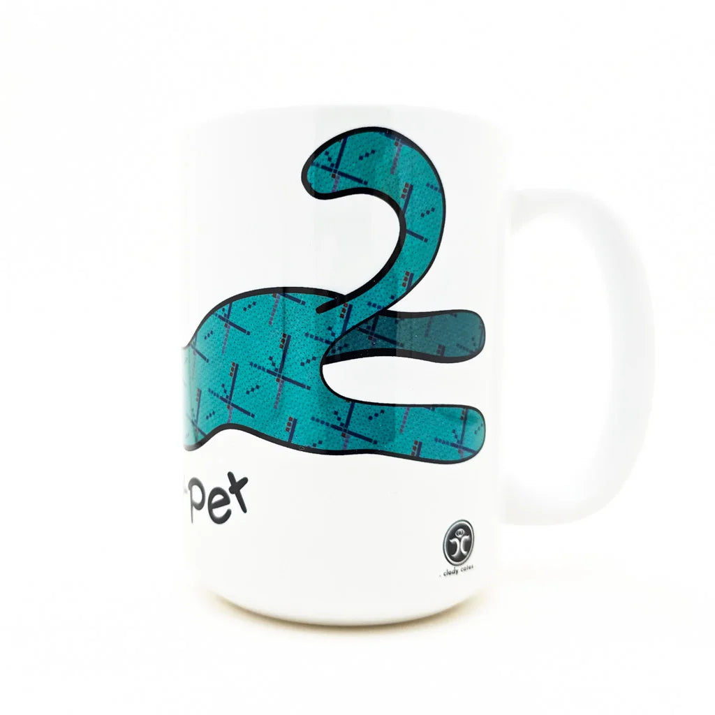 PDX Flying CatPet - Ceramic Mug - 15oz