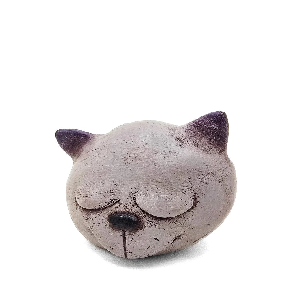 Sleeping Kitty - Original Ceramic Figurine
