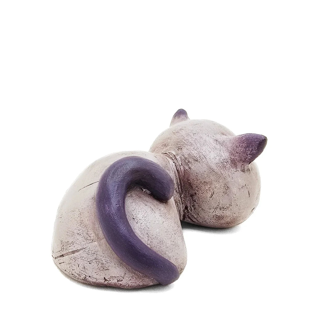 Sleeping Kitty - Original Ceramic Figurine