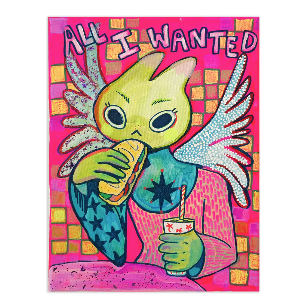 All I Wanted Was A Sandwich - Original Painting