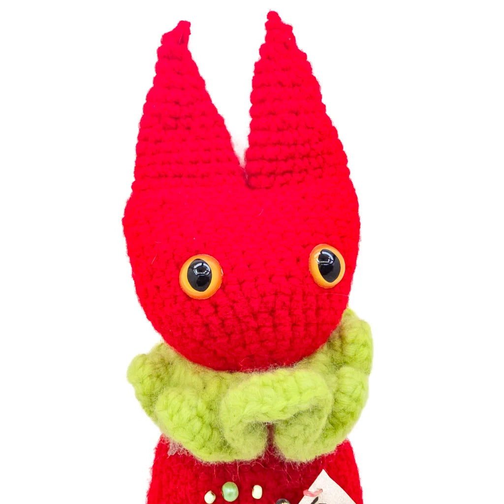 Kind Cat - Hand Knitted Art Cat Doll