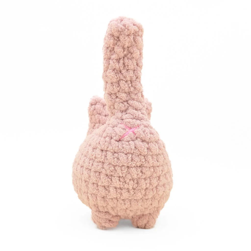 BigBebez Pink Sphynx Cat - Super Soft Hand Crochet