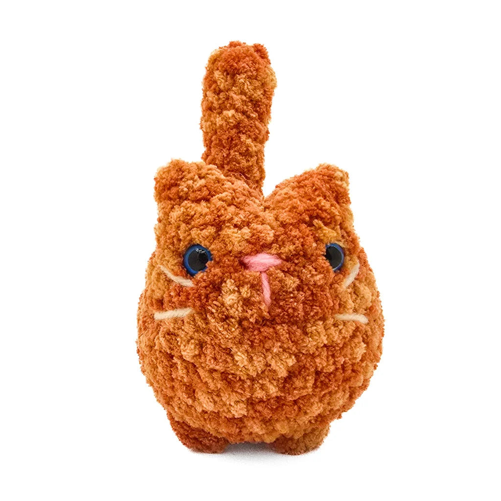 BigBeBez Orange Cat - Super Soft Hand Crochet