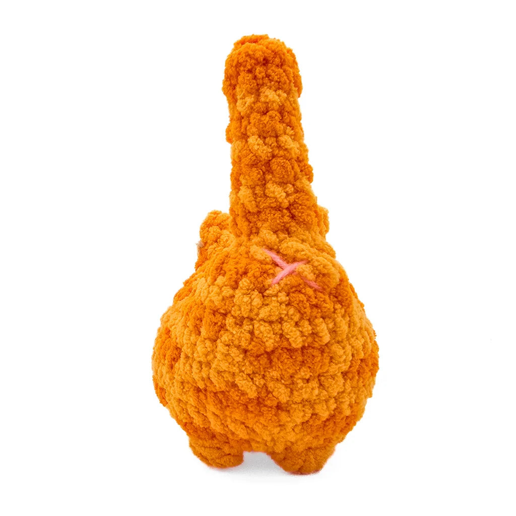 BigBeBez Orange Tabby Cat - Super Soft Hand Crochet