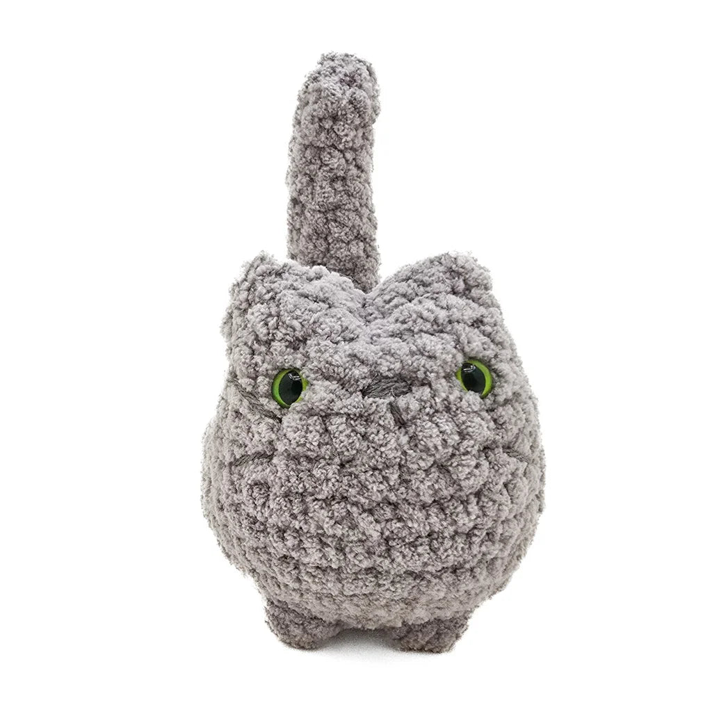BigBebez Russian Blue Cat - Super Soft Hand Crochet