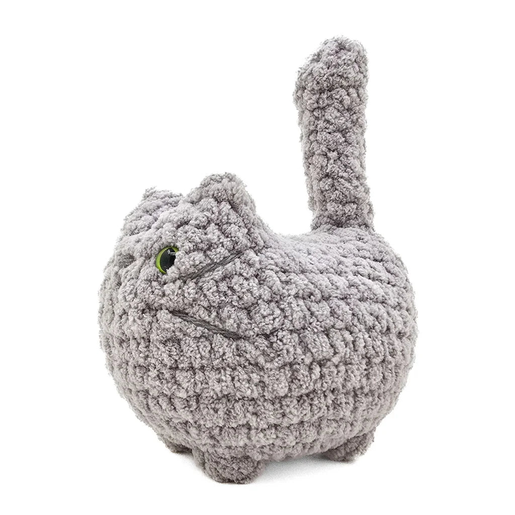 BigBebez Russian Blue Cat - Super Soft Hand Crochet