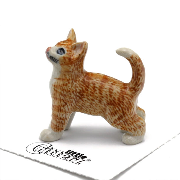 Ginger Tabby Porcelain Miniature