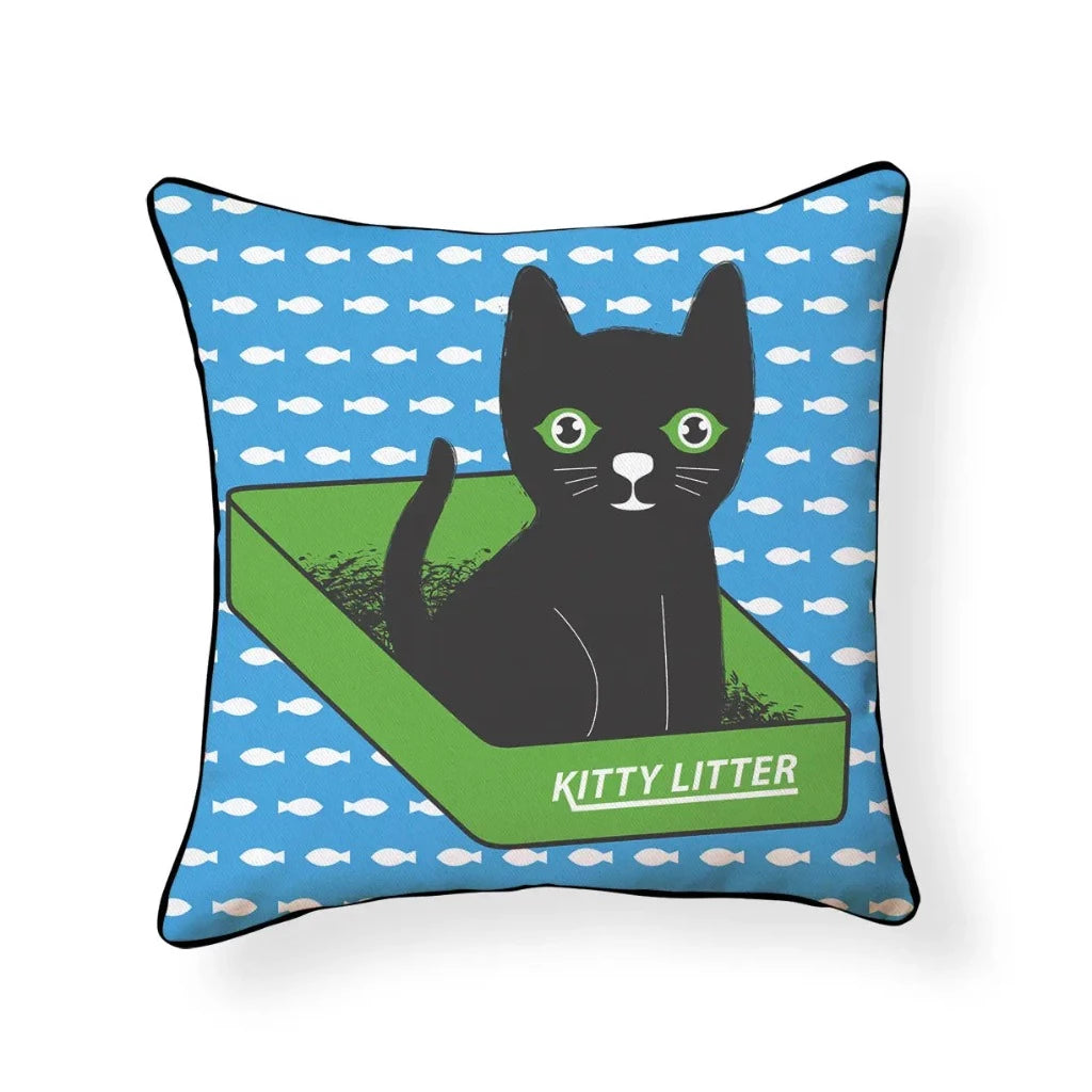 Kitty Litter - Pillow