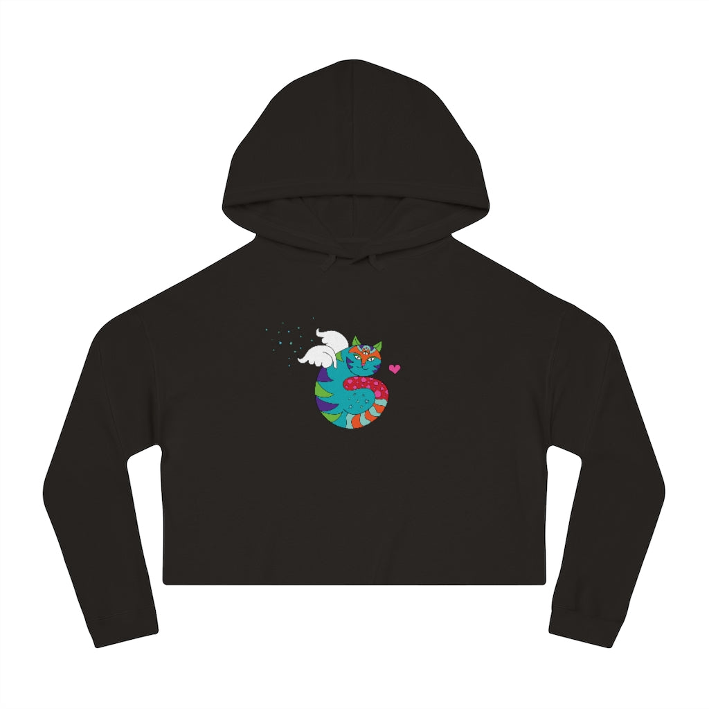 GiftyKitty Cat - Cropped Hoodie