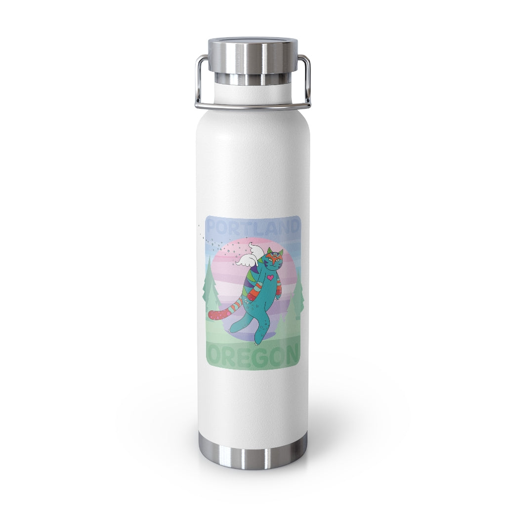 GiftyKitty Catsquatch - 22oz Water Bottle