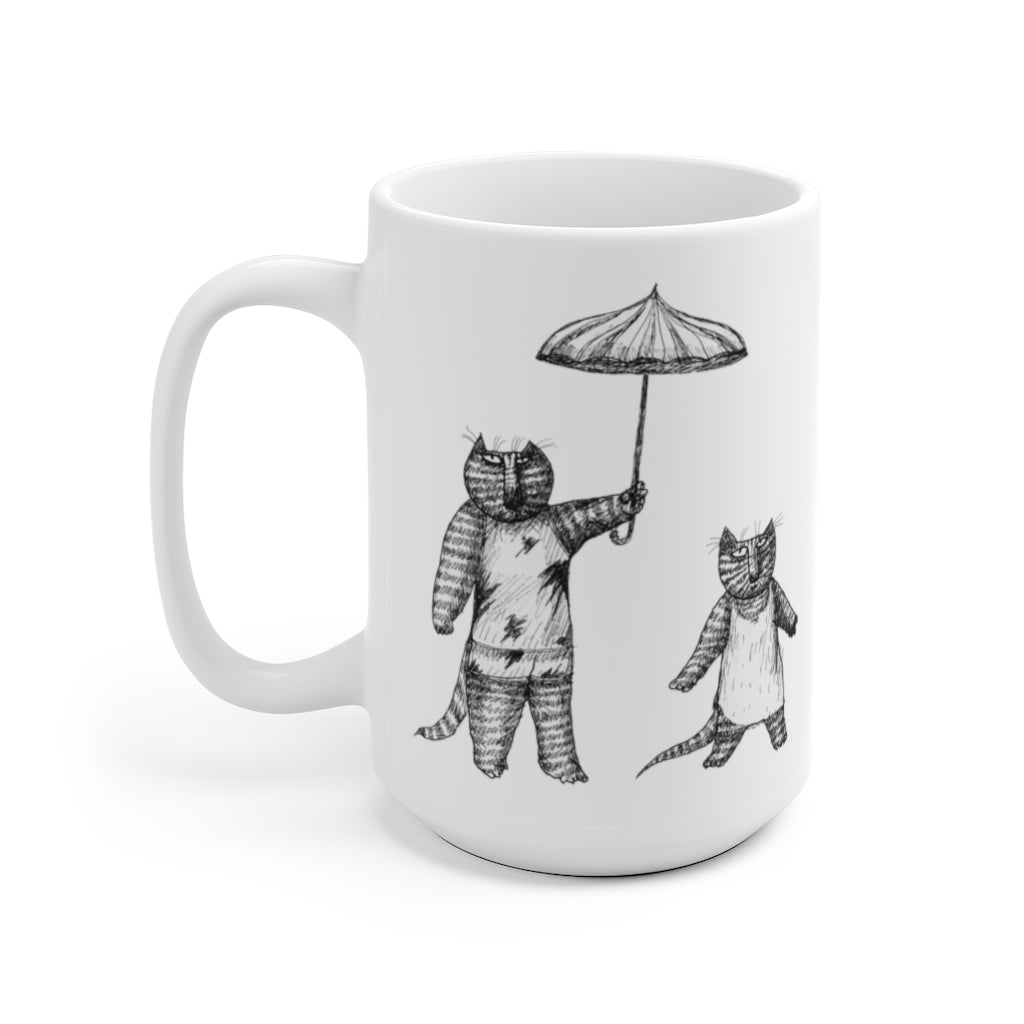 A Day At The Beach - 15oz Ceramic Mug