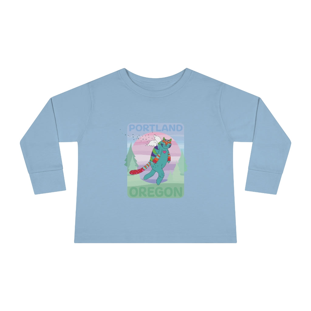 The Toddling Catsquatch - Long Sleeve