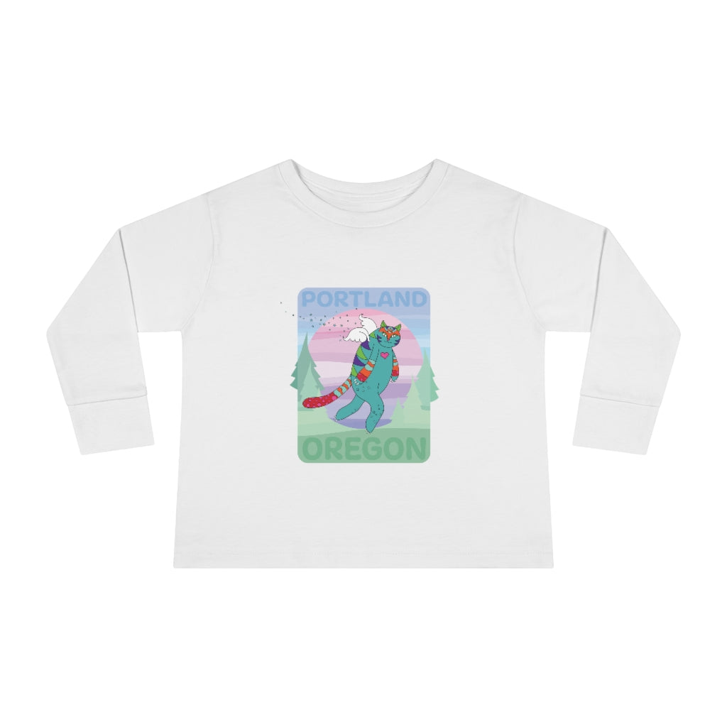 The Toddling Catsquatch - Long Sleeve