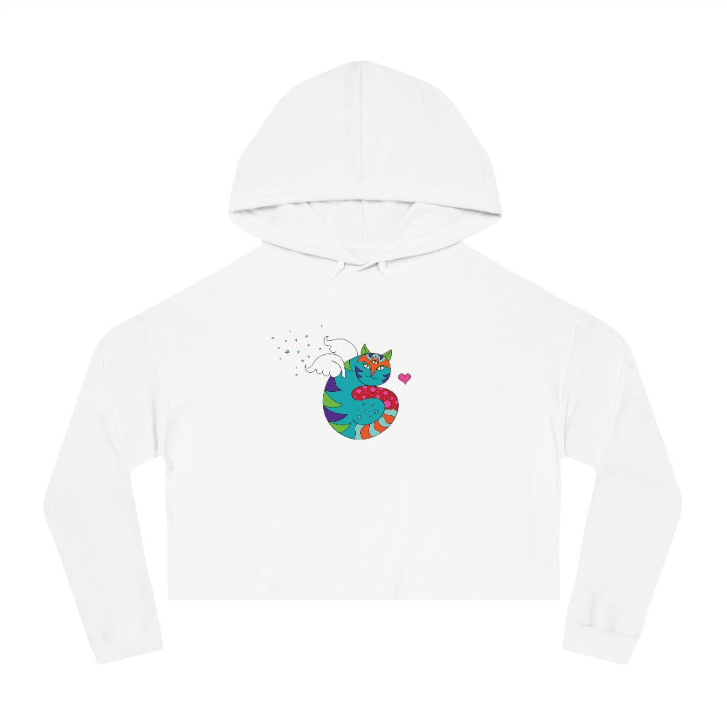 GiftyKitty Cat - Cropped Hoodie