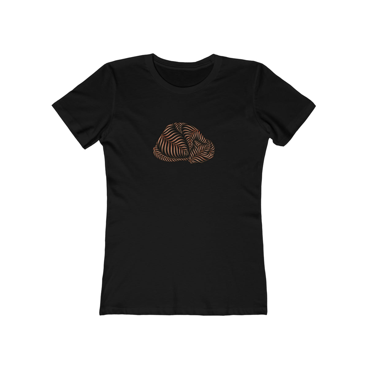 Sleeping Fern Cat - Semi-Fitted T-shirt