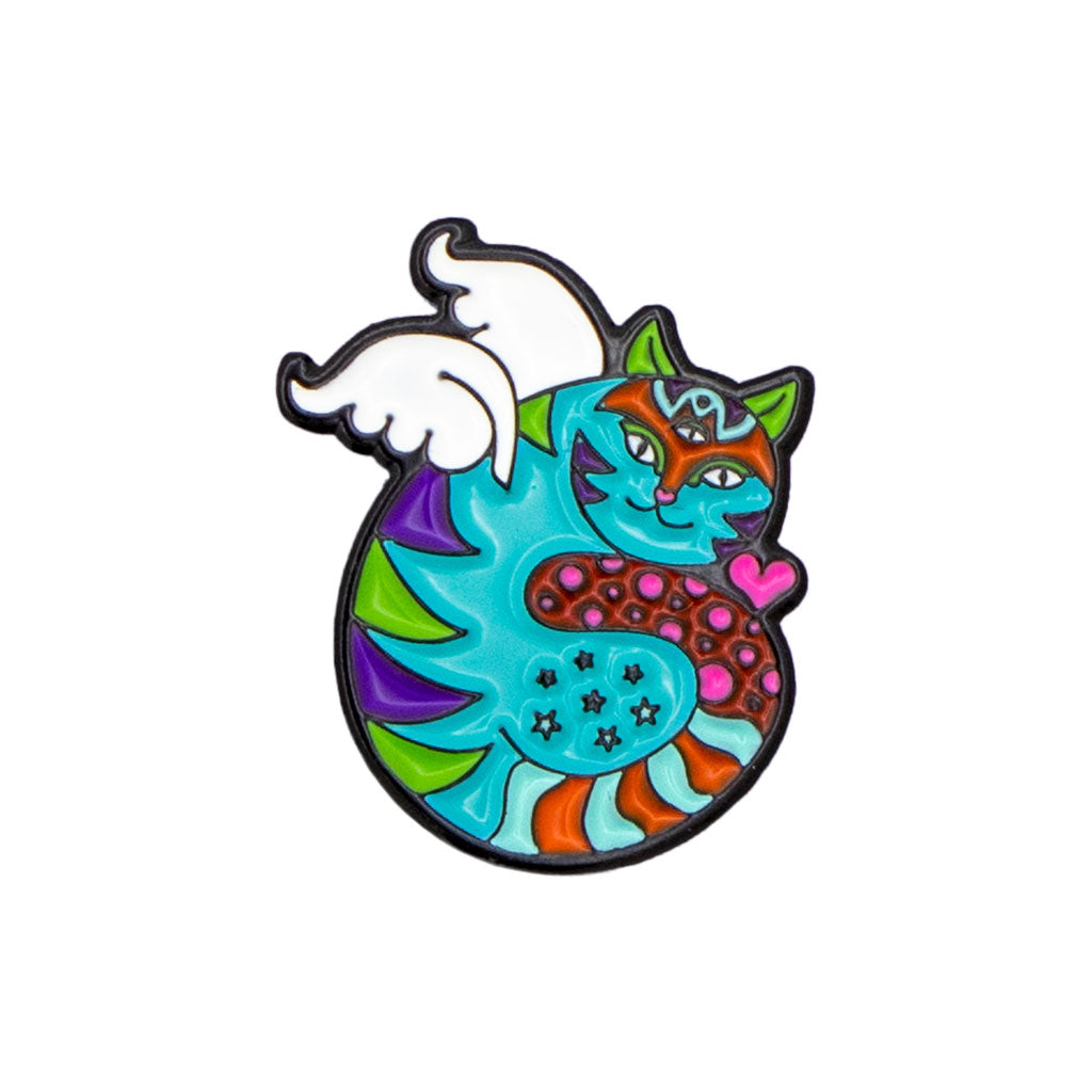 GiftyKitty Cat - Enamel Pin