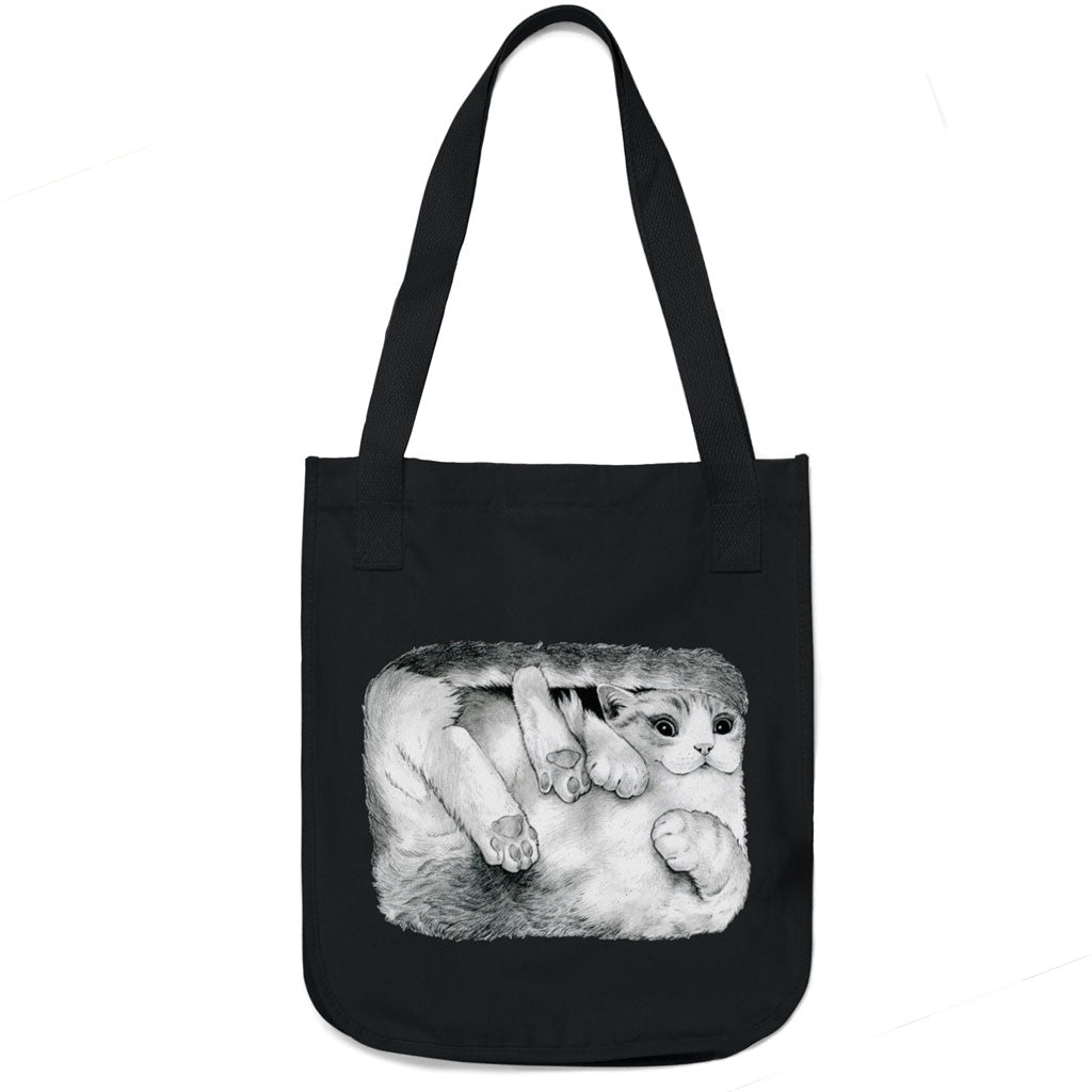 Box Cat - Organic Canvas Tote