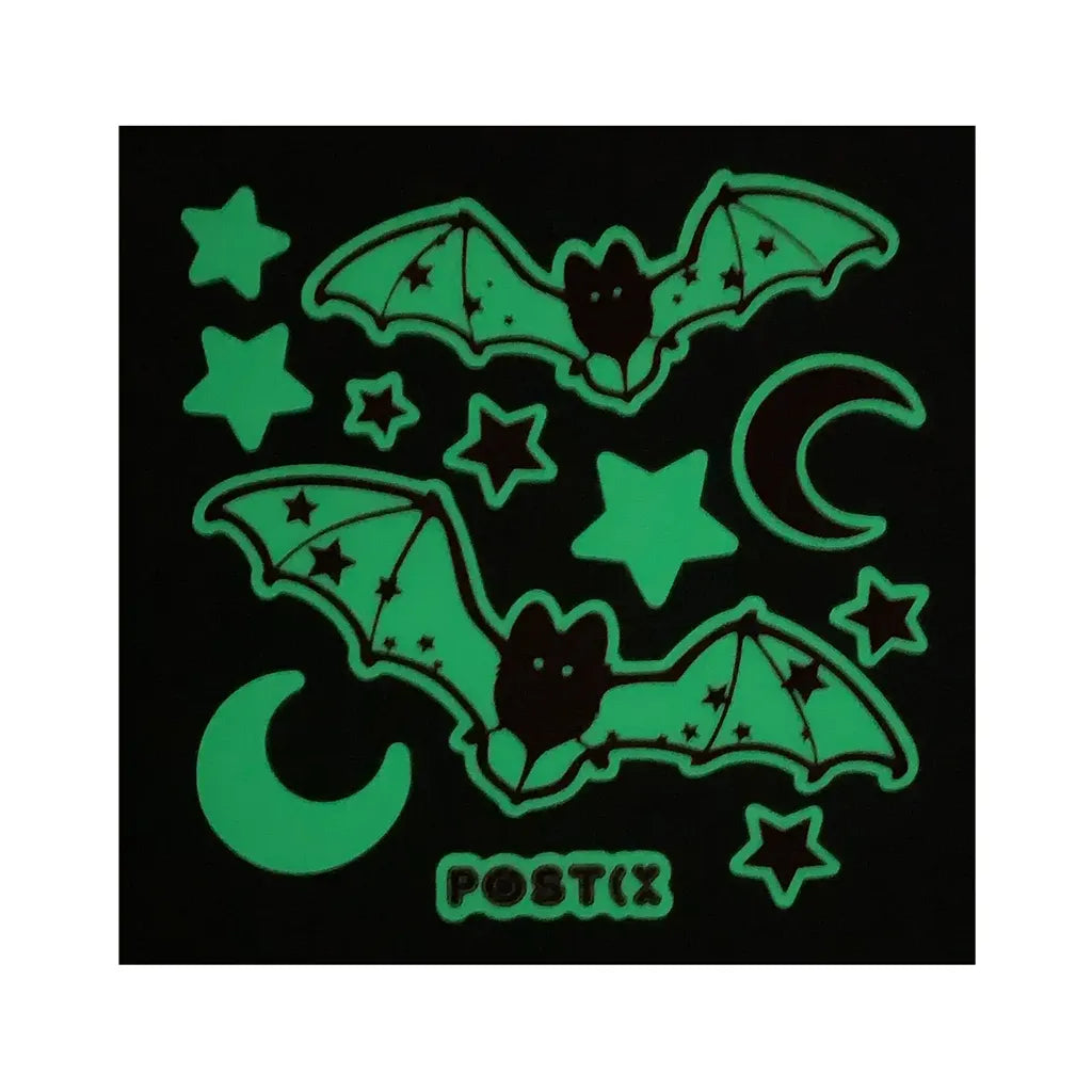 Glow Bats - Sticker Sheet