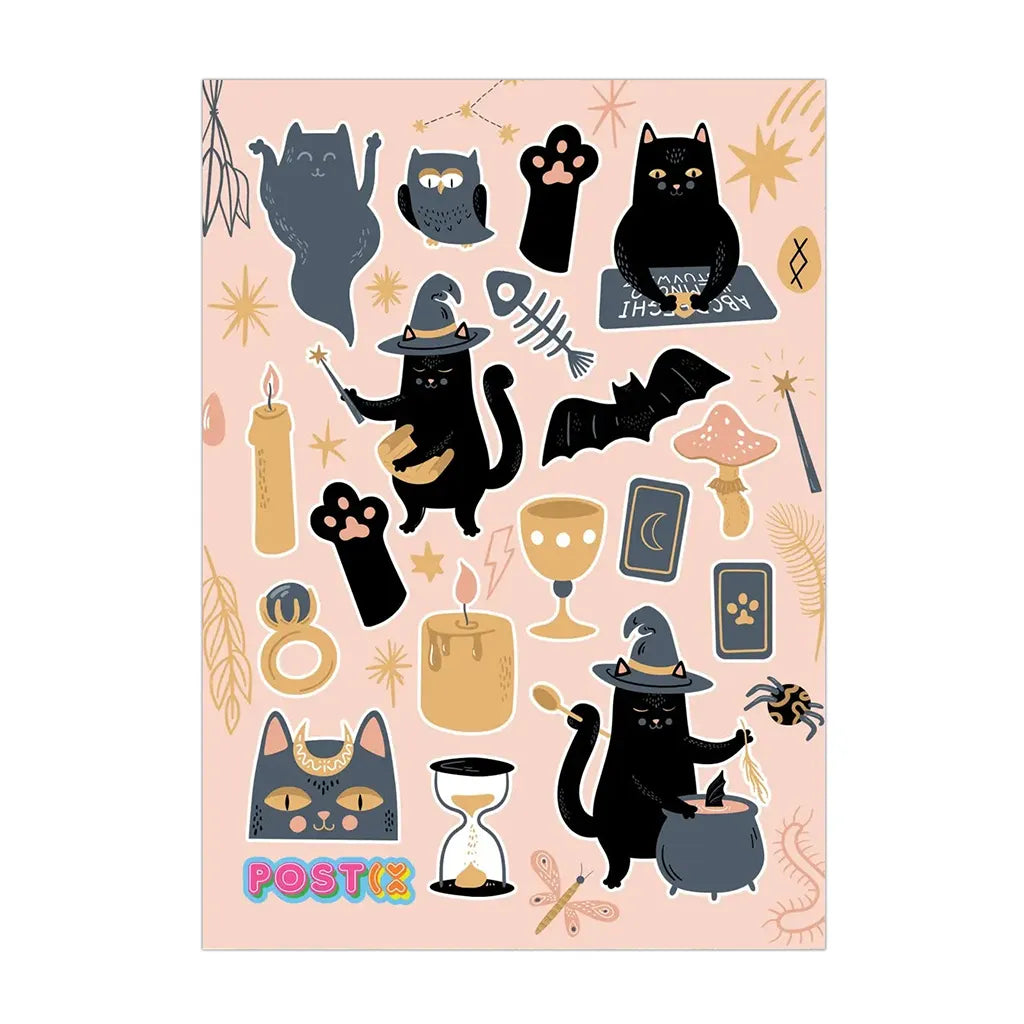 Meowgic Cats - Sticker Sheet