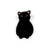 Angry Black Cat -  Sticker