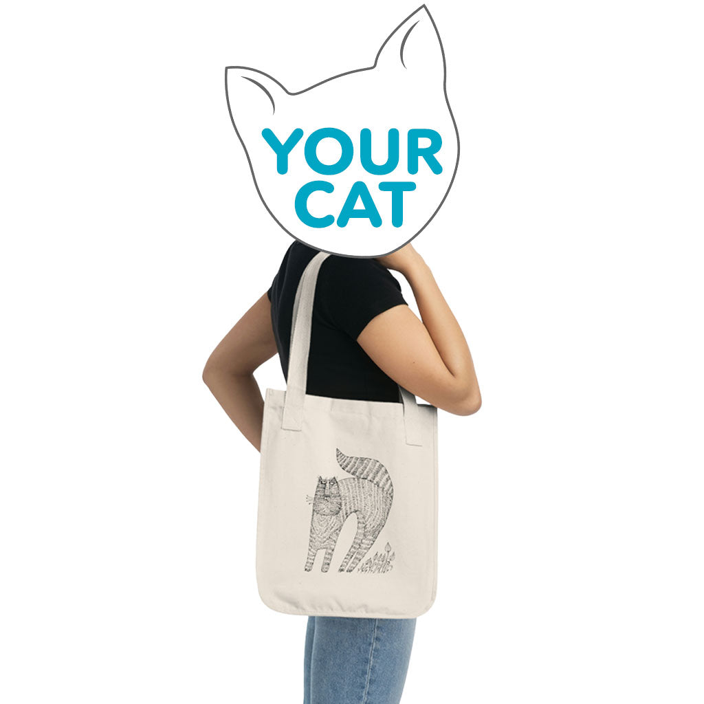 PeachFuzz - Organic Canvas Tote Bag