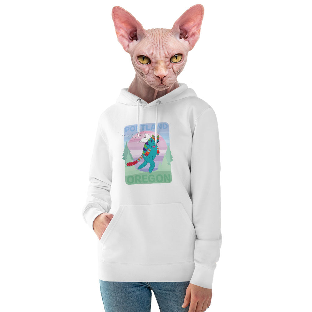 GiftyKitty Catsquatch - Organic Hoodie