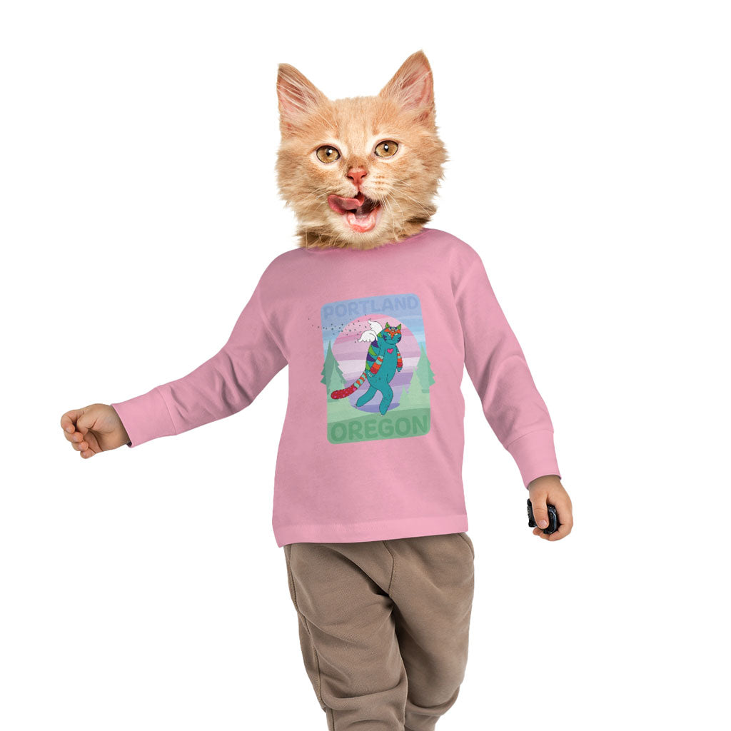 The Toddling Catsquatch - Long Sleeve