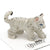 Asia The White Tiger Cub - Porcelain Miniature Figure