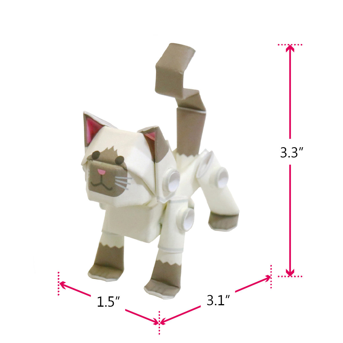 Siamese Cat - Paper Craft Kit