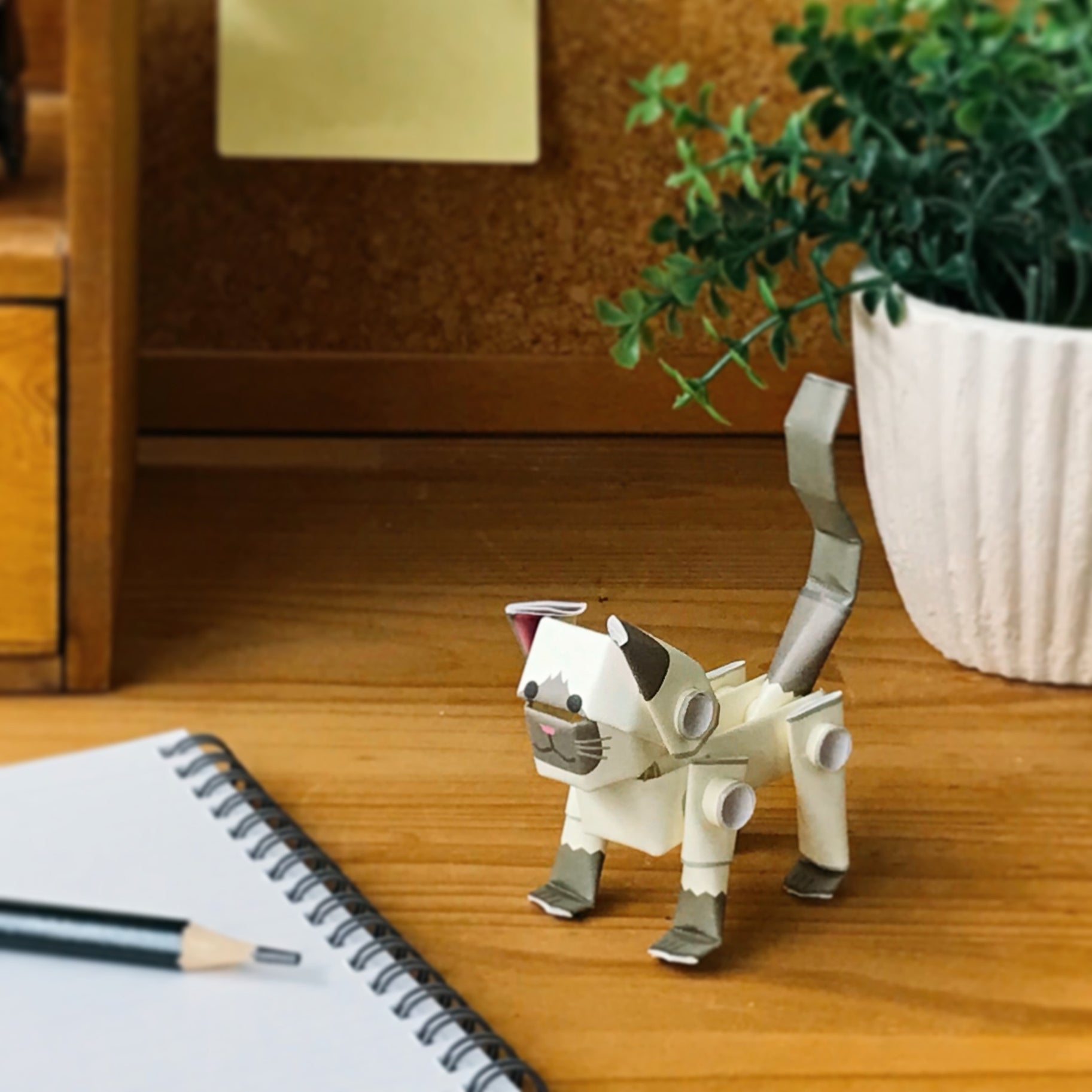 Siamese Cat - Paper Craft Kit