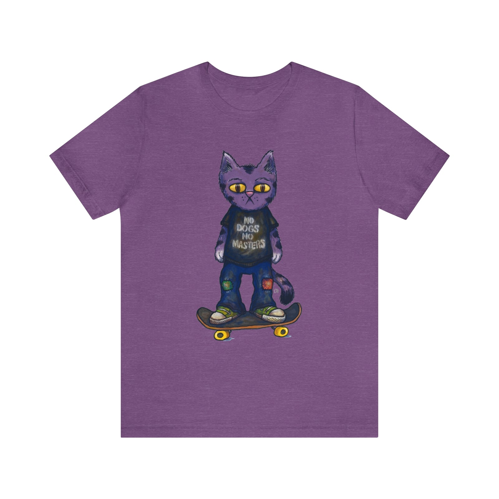 No Dogs No Masters Cat - Unisex T-shirt