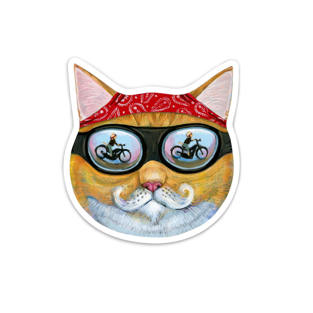 Cool Cat #1 - Sticker