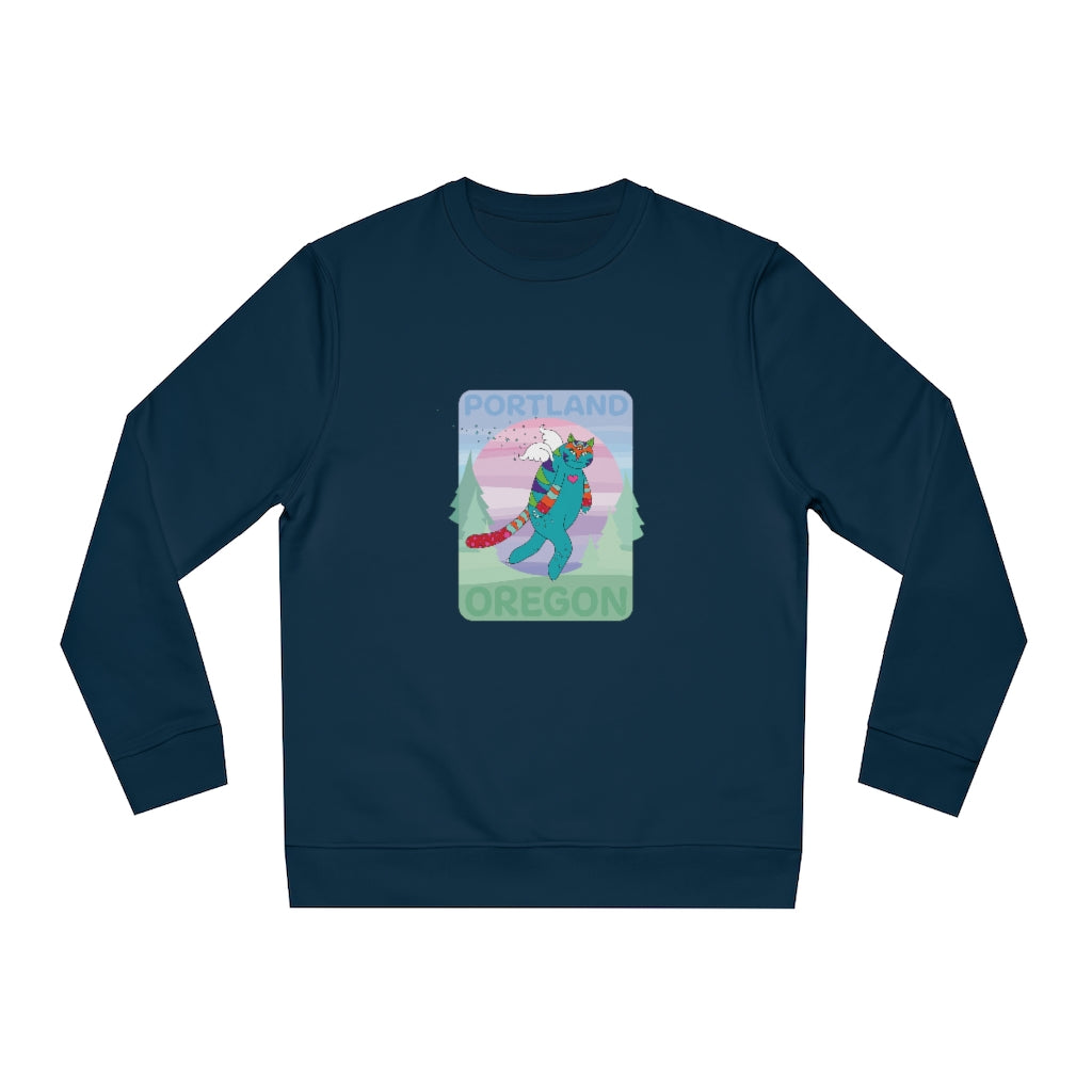 GiftyKitty Catsquatch - Organic Sweatshirt