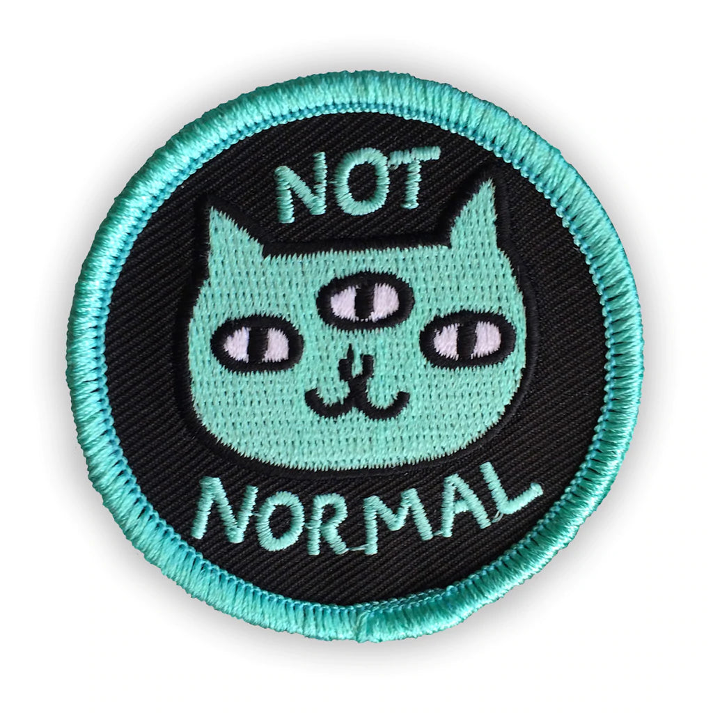 Not Normal - Iron On Patch