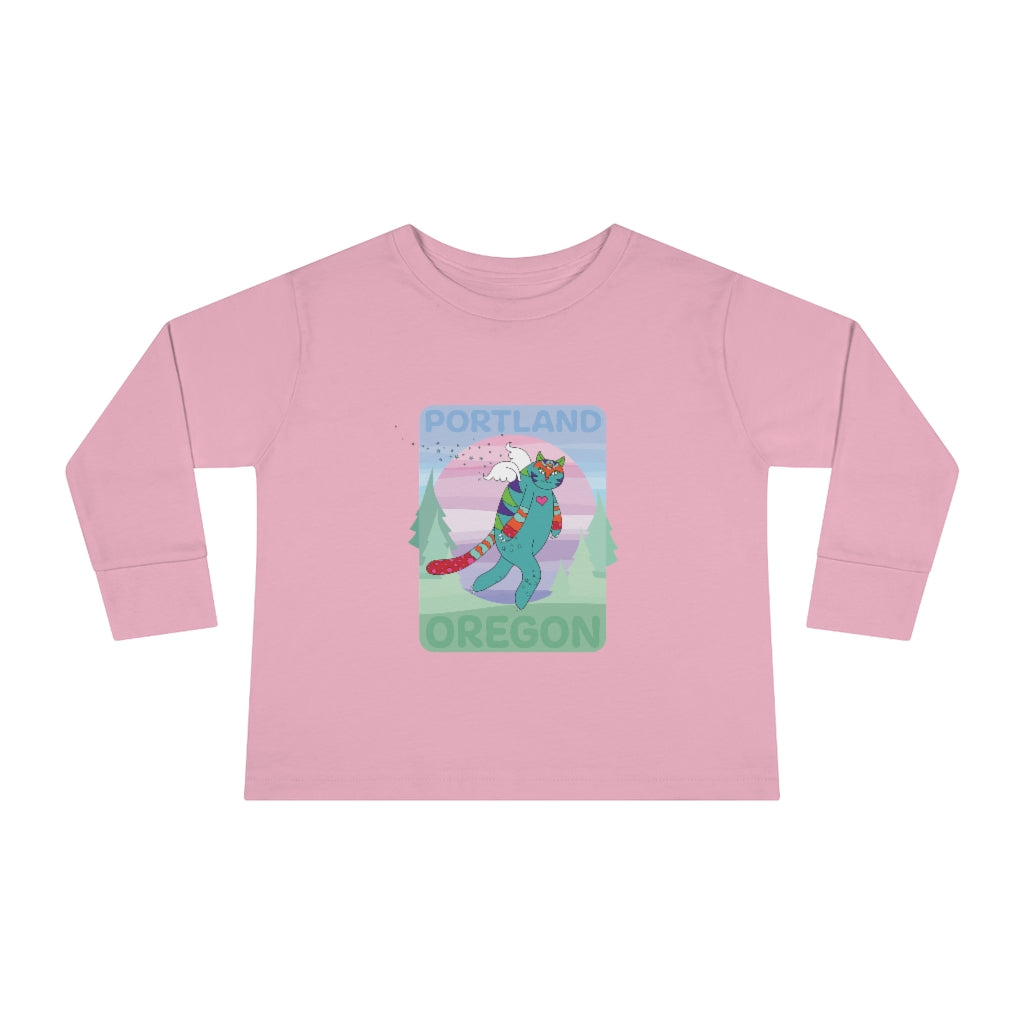 The Toddling Catsquatch - Long Sleeve