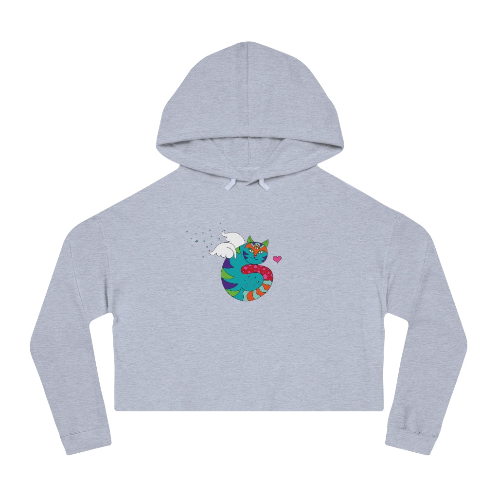 GiftyKitty Cat - Cropped Hoodie