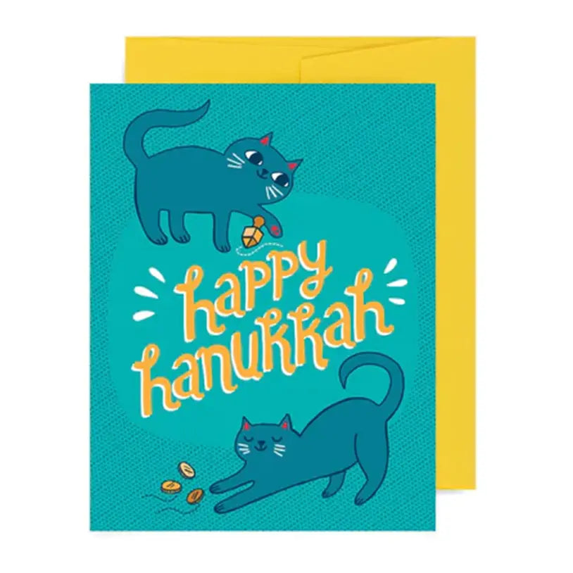 Happy Hanukkah - Greeting Card