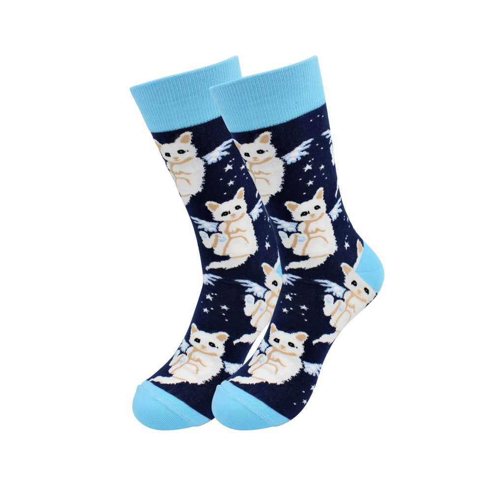 Winged Cats - Unisex Socks