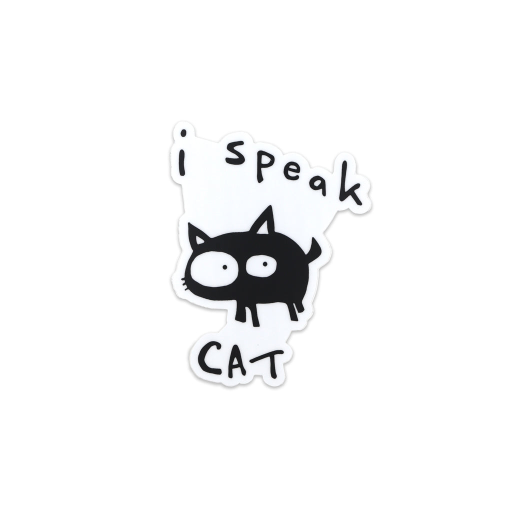 I Speak Cat - Cat Sticker