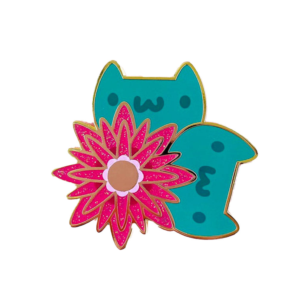 Water Lily Cats - Enamel Pin