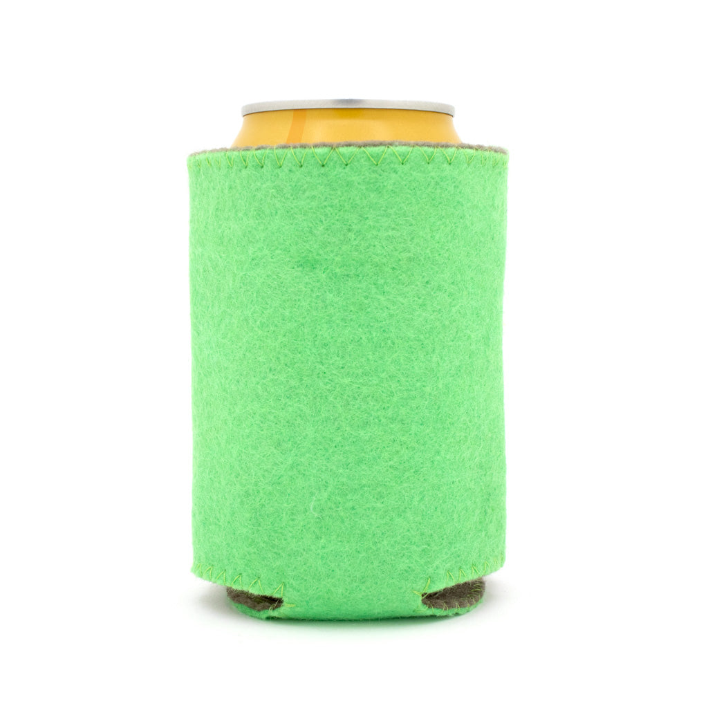 Mint Black Cat Butt - Felt Coozy