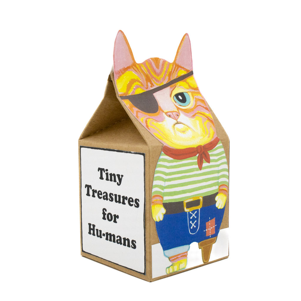 Tiny Treasures - Tabby Cat Surprise Box